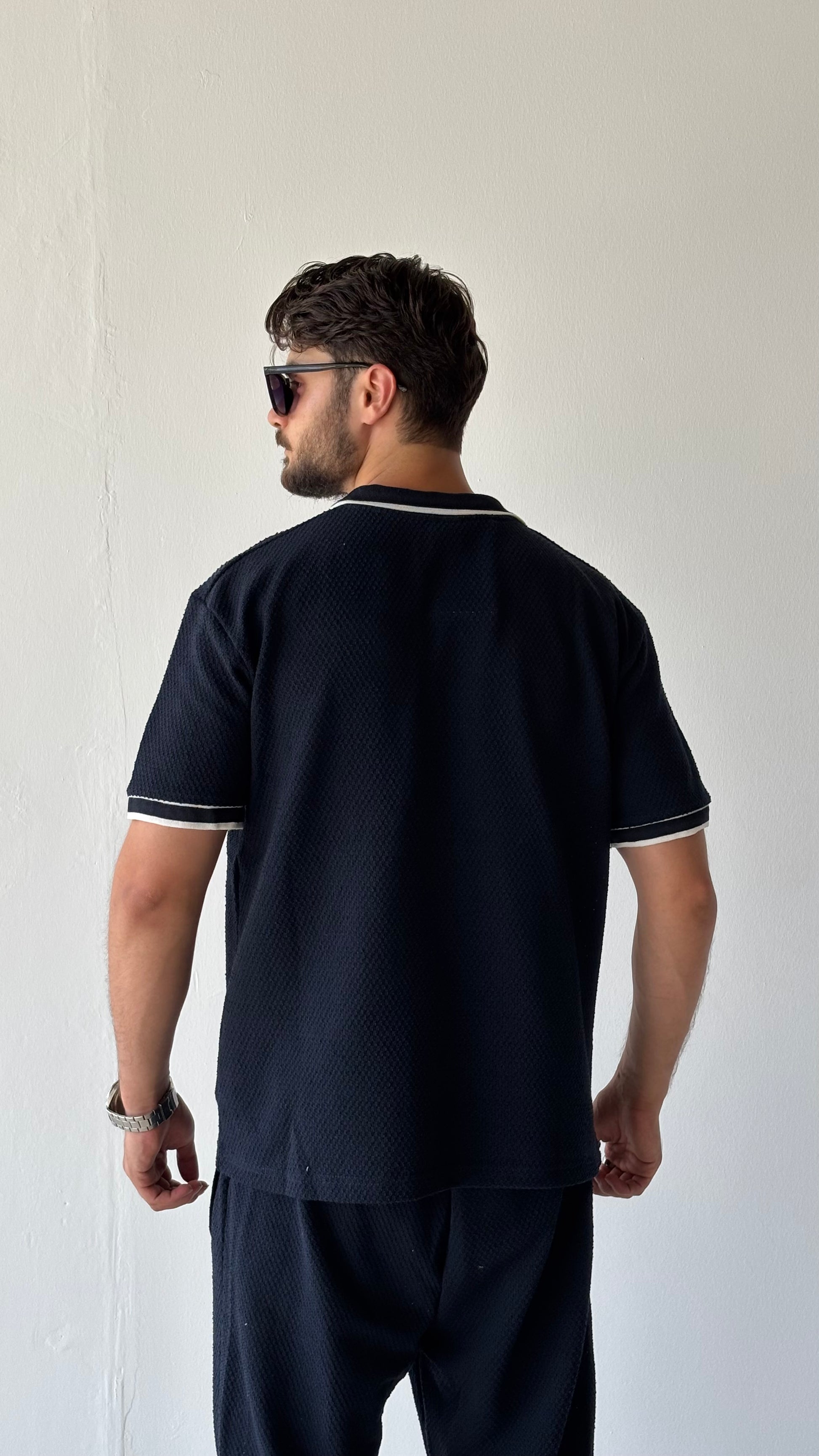 Keten Polo Yaka Tişört