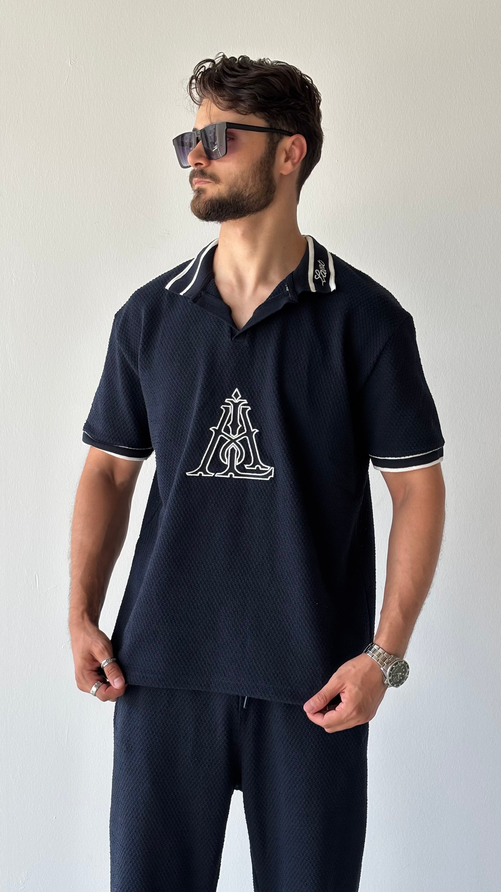 Keten Polo Yaka Tişört