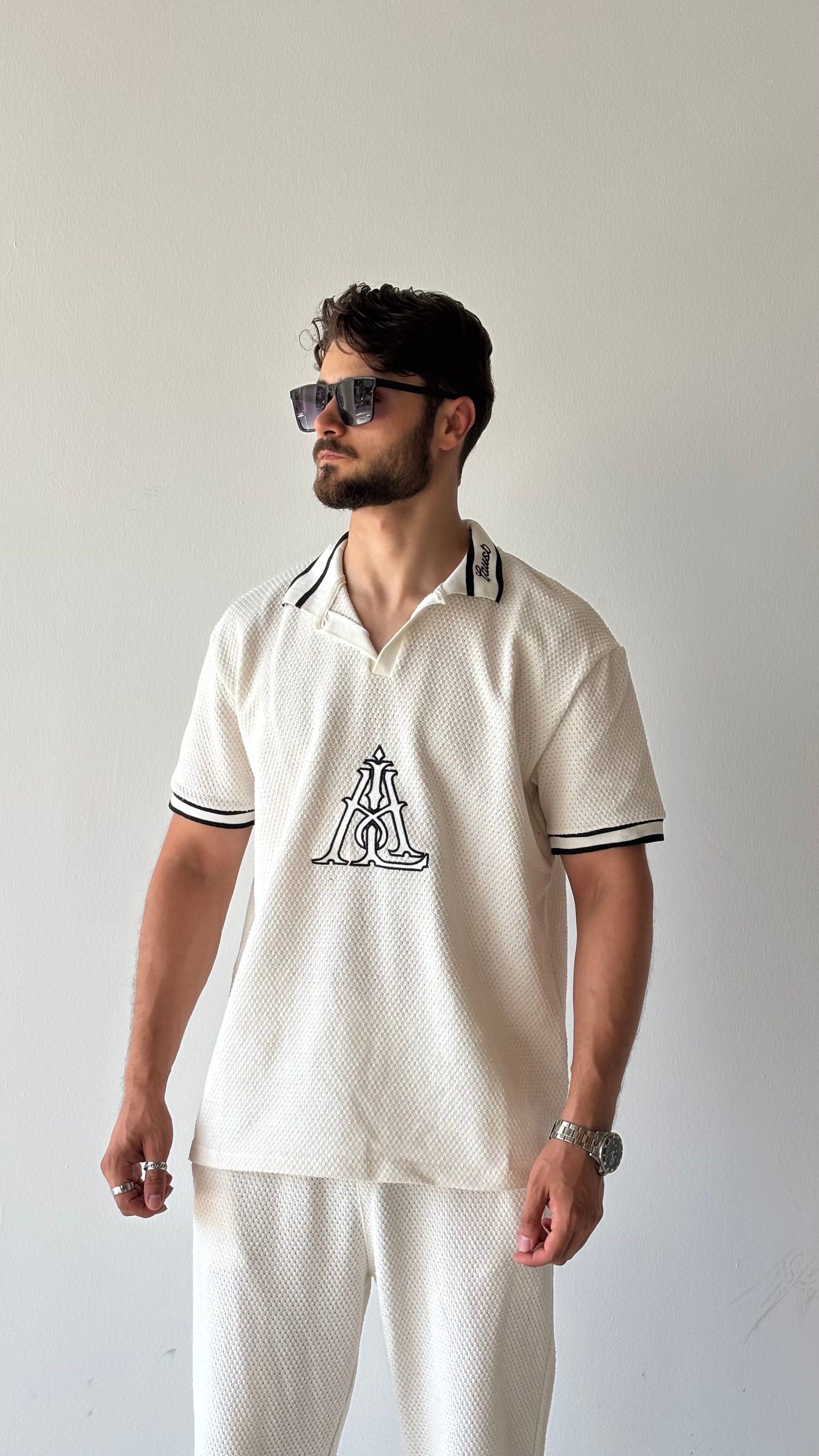 Keten Polo Yaka Tişört