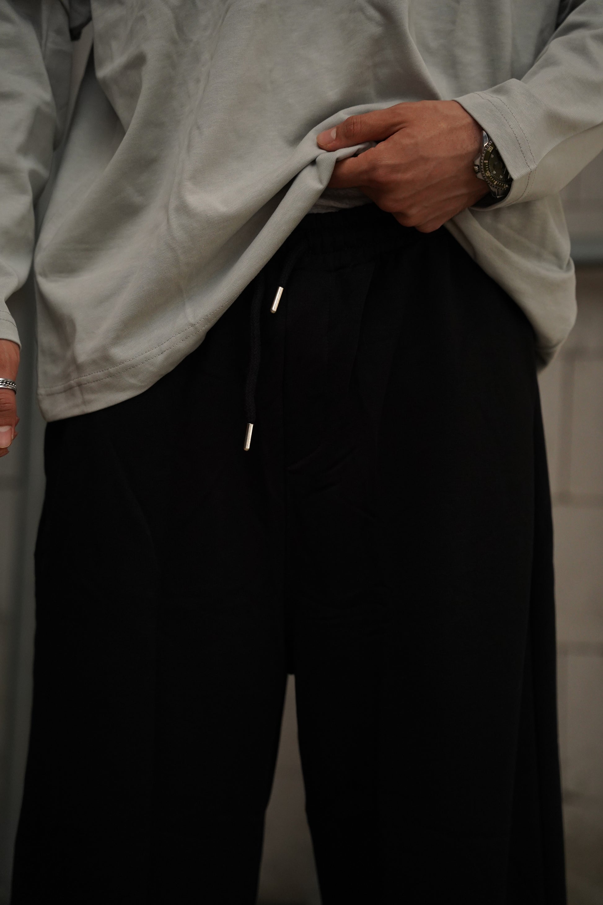 Baggy Fit 3 İplik Şardonsuz Eşofman Altı (Unisex - Mevsimlik)