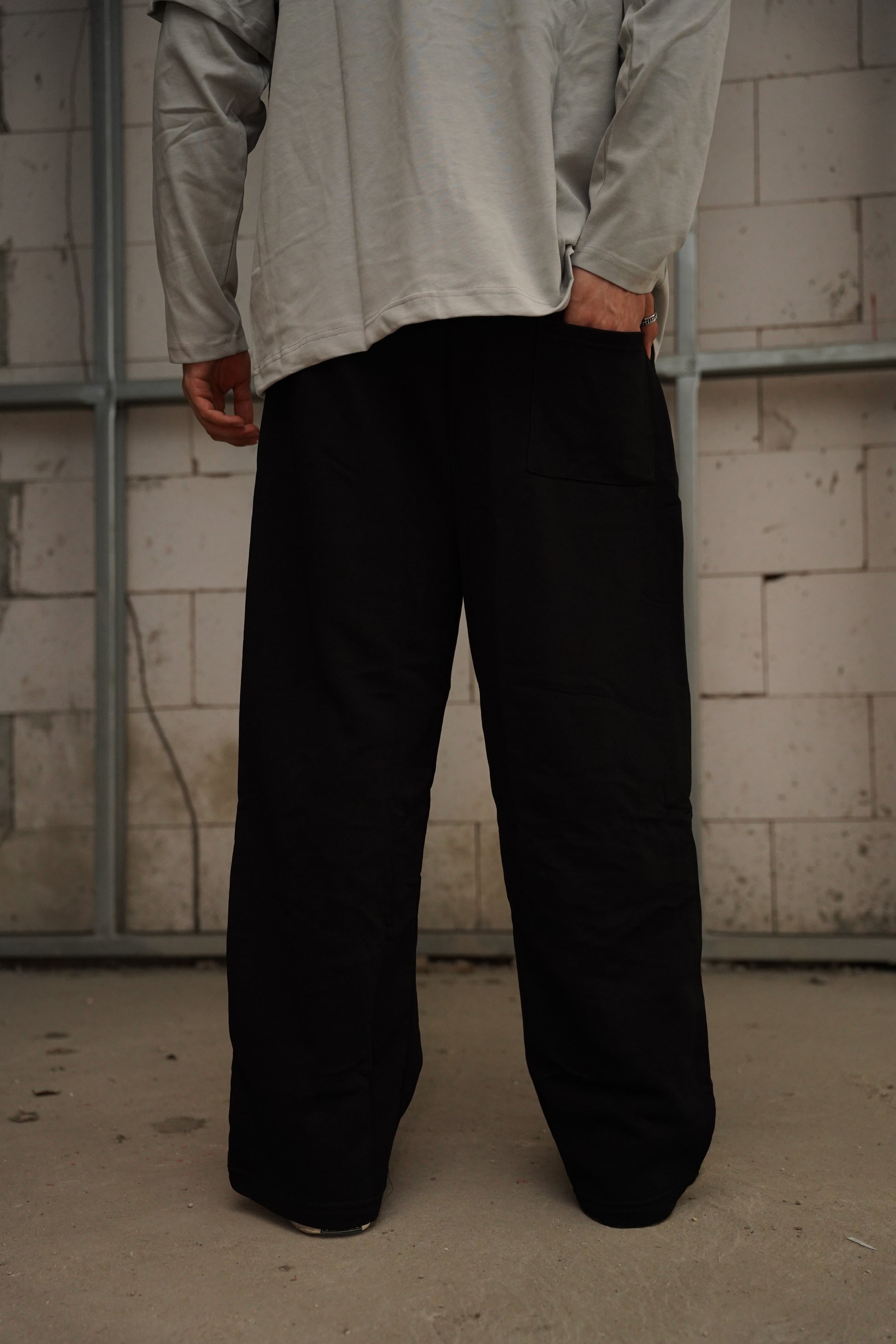 Baggy Fit 3 İplik Şardonsuz Eşofman Altı (Unisex - Mevsimlik)