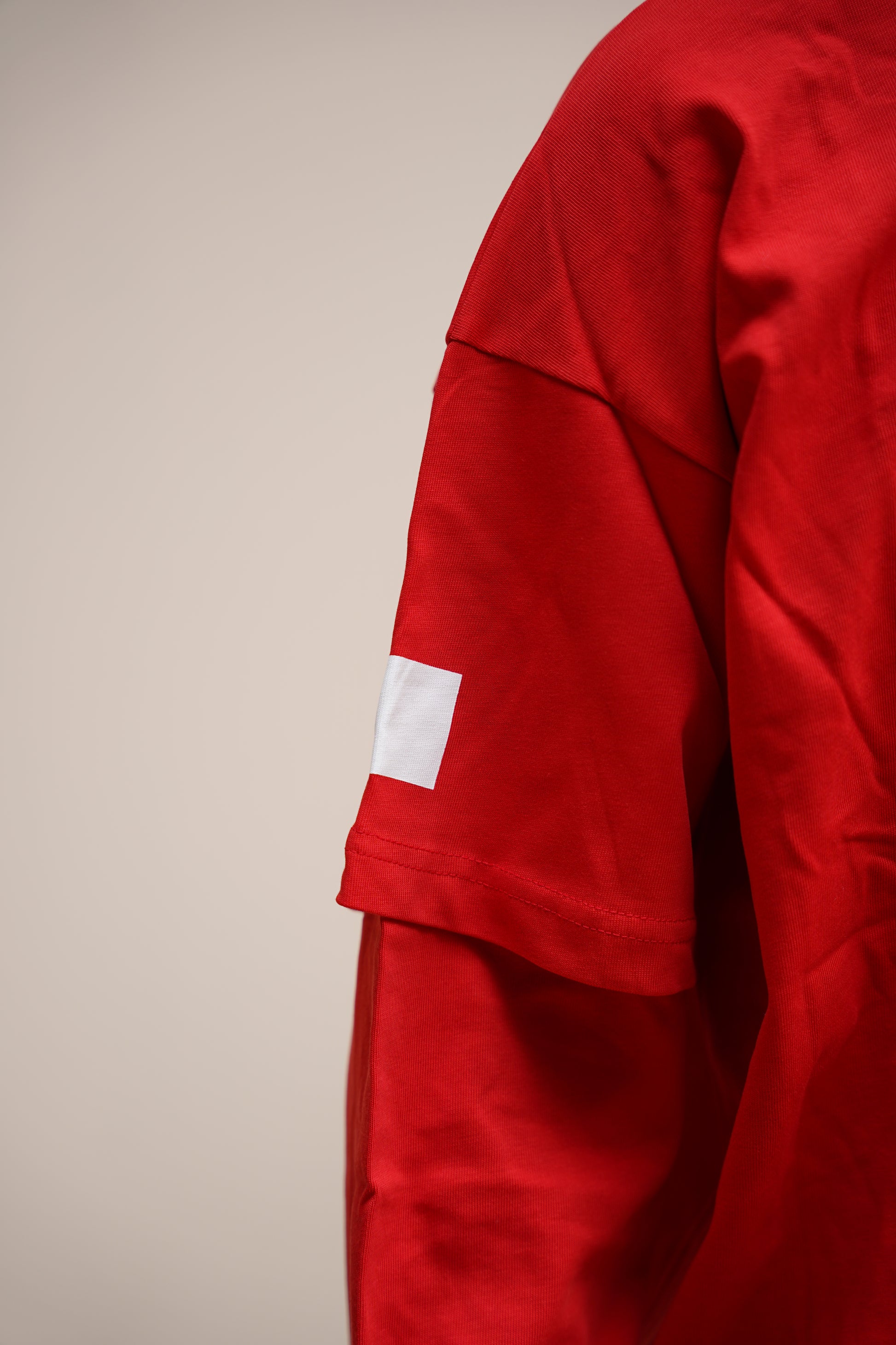 Erkek 00 Baskılı Pamuklu Eklemeli Kol Oversize Sweatshirt/Tişört