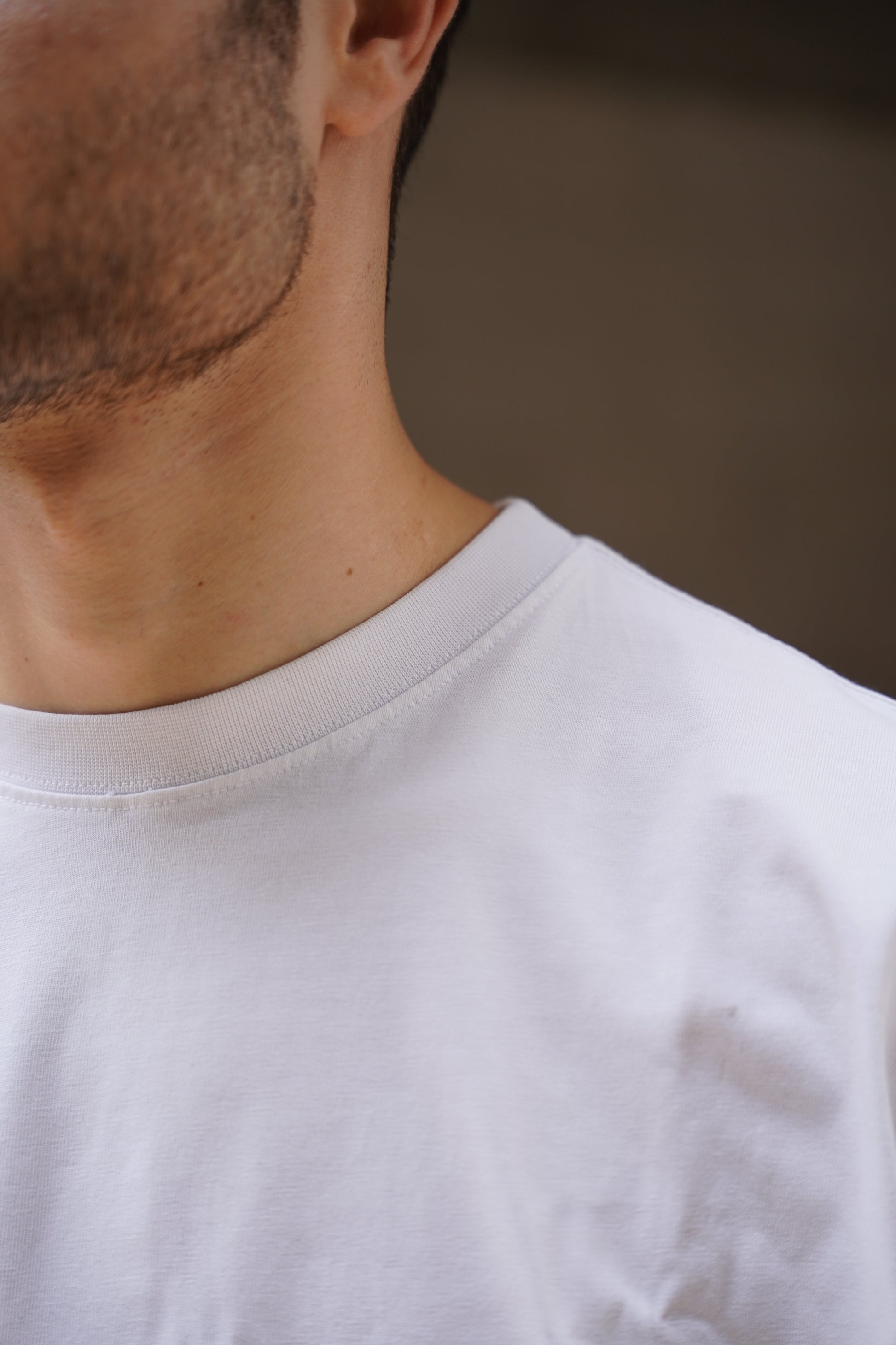 %100 Pamuklu Basic Oversize Unisex T-Shirt - Siyah / Beyaz / Gri