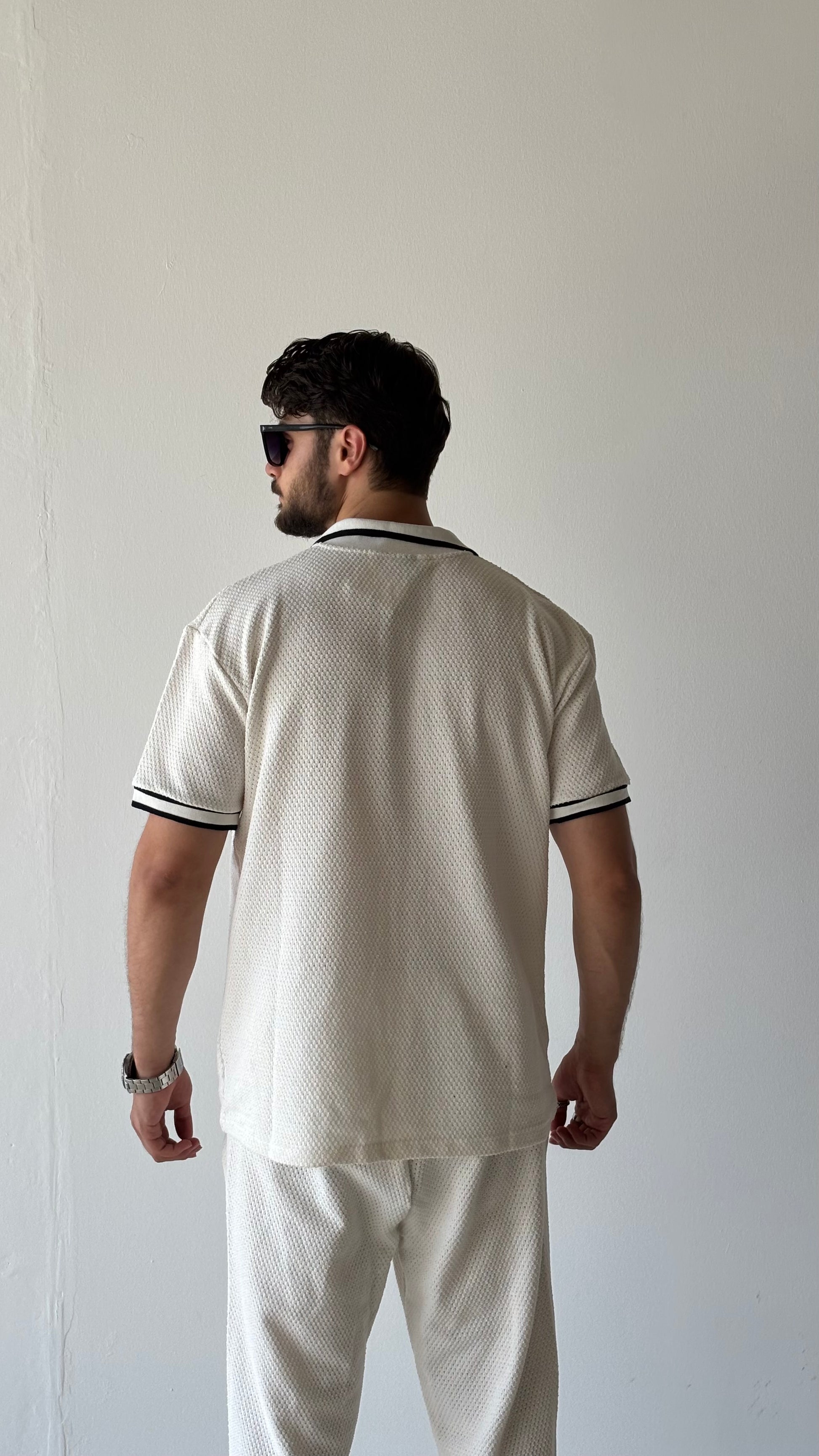 Keten Polo Yaka Tişört